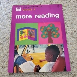 More reading activity book. Vintage good condition pre loved